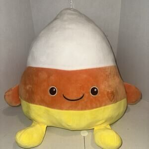 Animal Adventure Squeeze With Love 2022 12” Soft Candy Corn Halloween Plushie